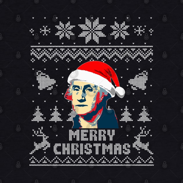 George Washington Merry Christmas by Nerd_art